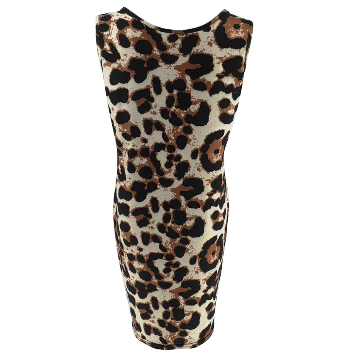 Abito premamam leopard