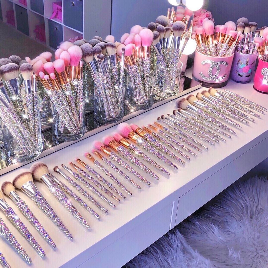 Pennelli trucco glitter