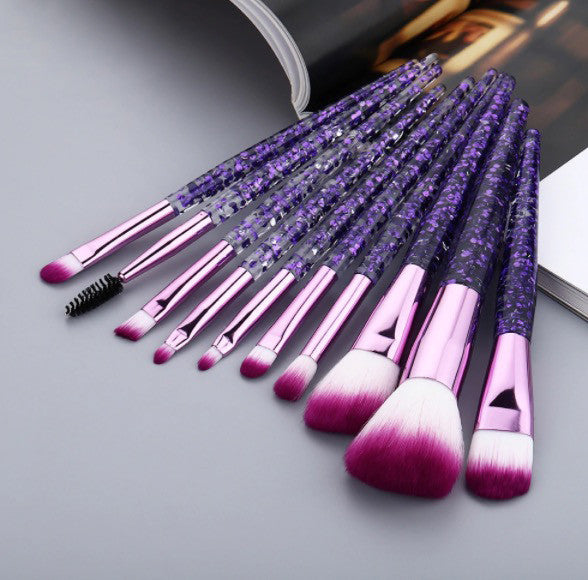 Pennelli trucco glitter