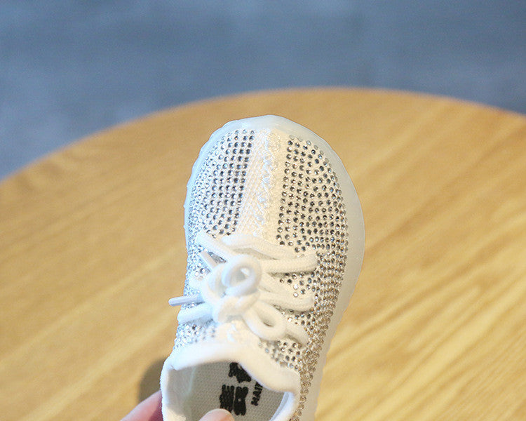 Sneackers baby strass
