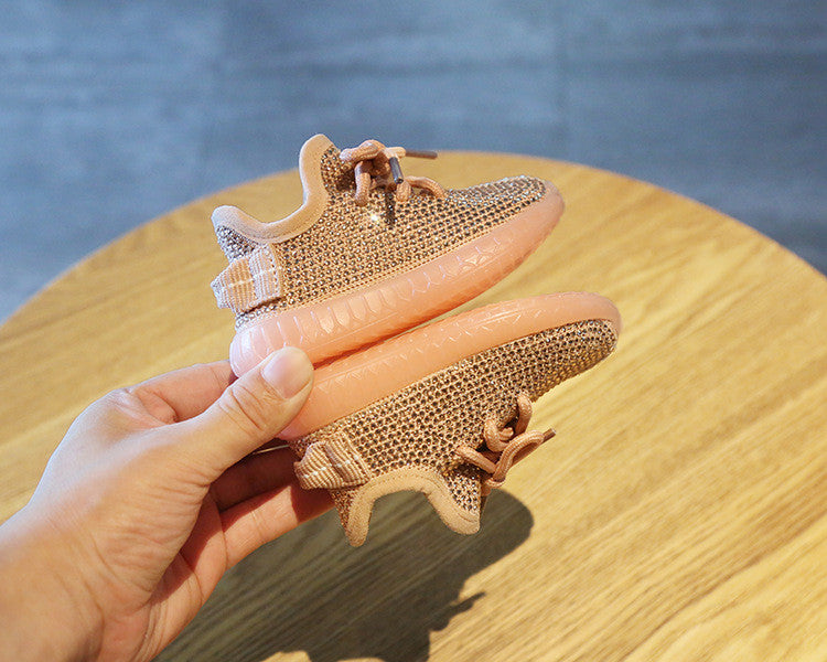 Sneackers baby strass