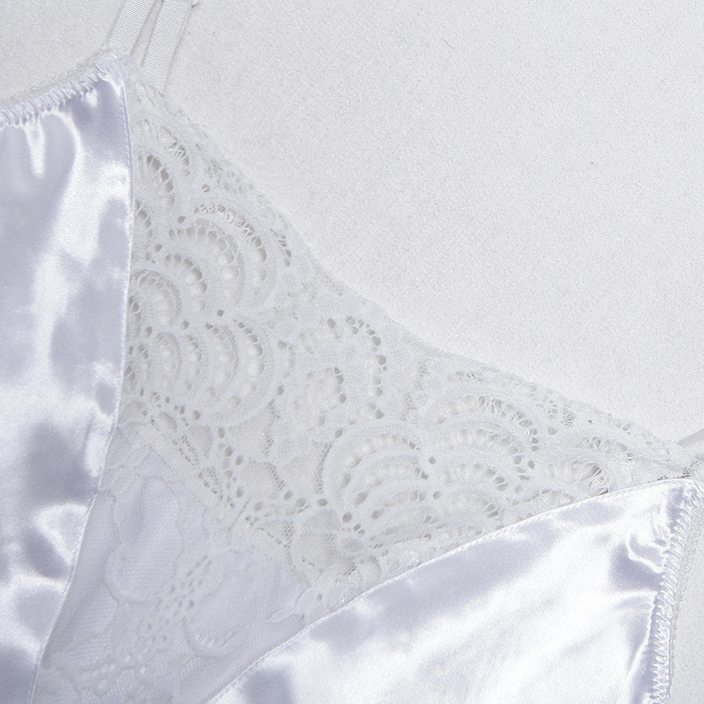 Completino raso-pizzo Elessa