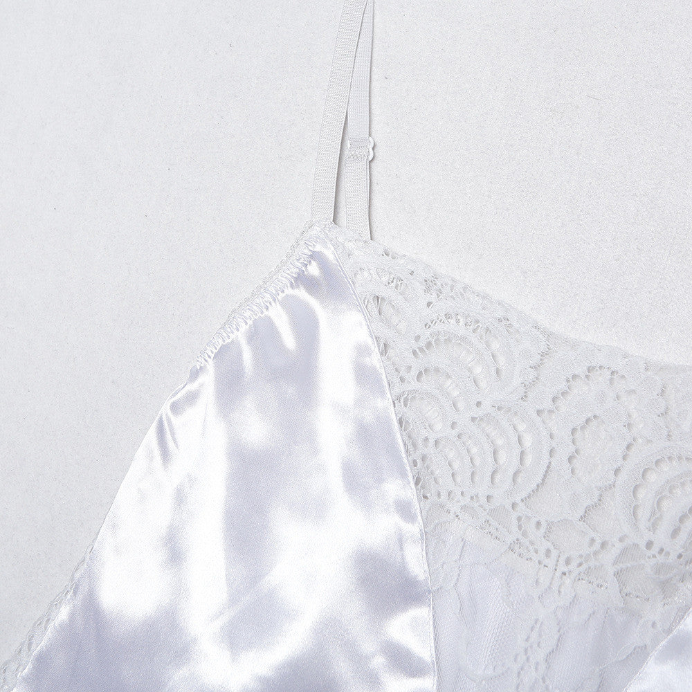 Completino raso-pizzo Elessa