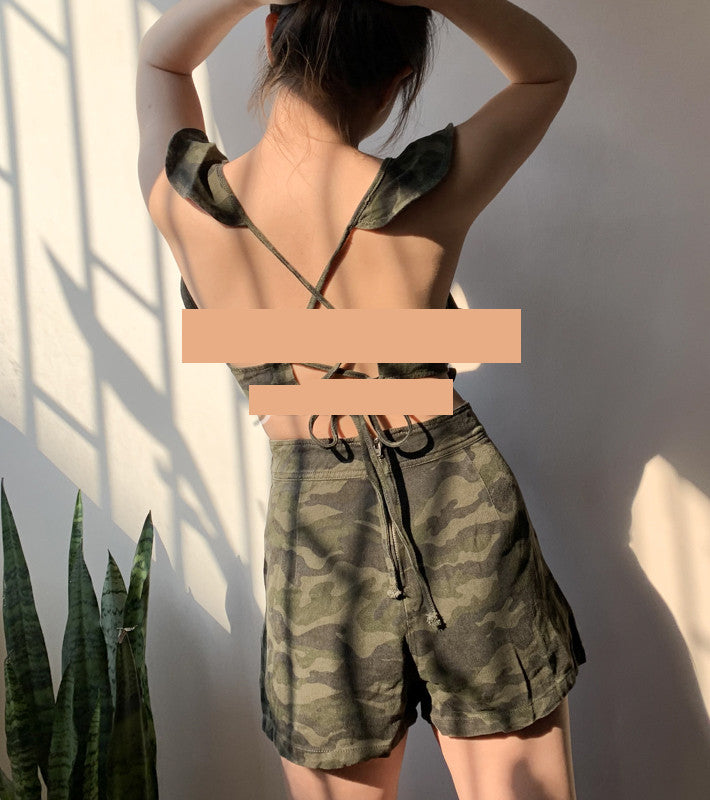 Jumpsuit militare volant