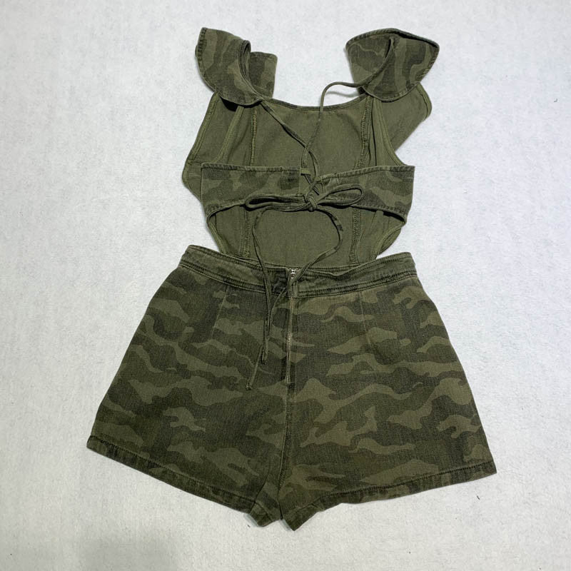 Jumpsuit militare volant