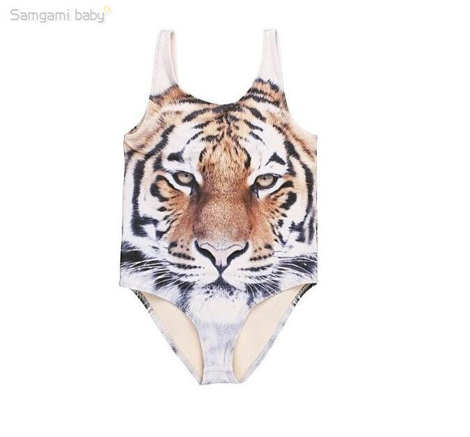 Costume intero bimba tigre