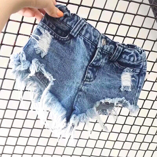 Shorts denim bambina