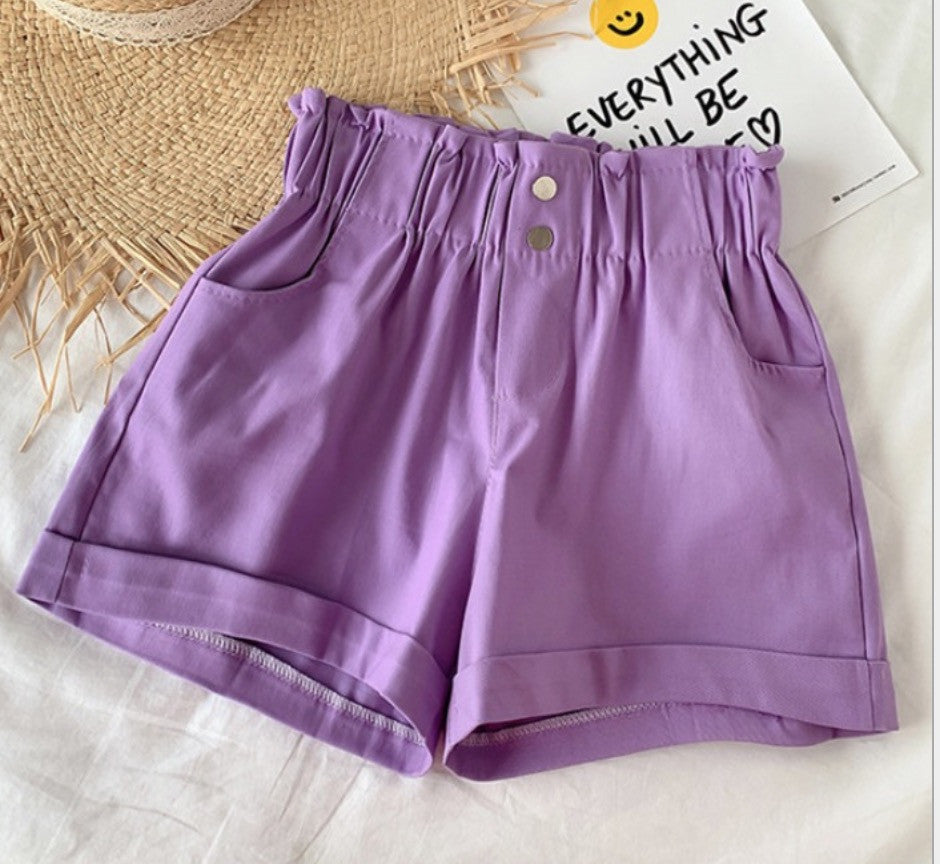 Shorts caramella colorati