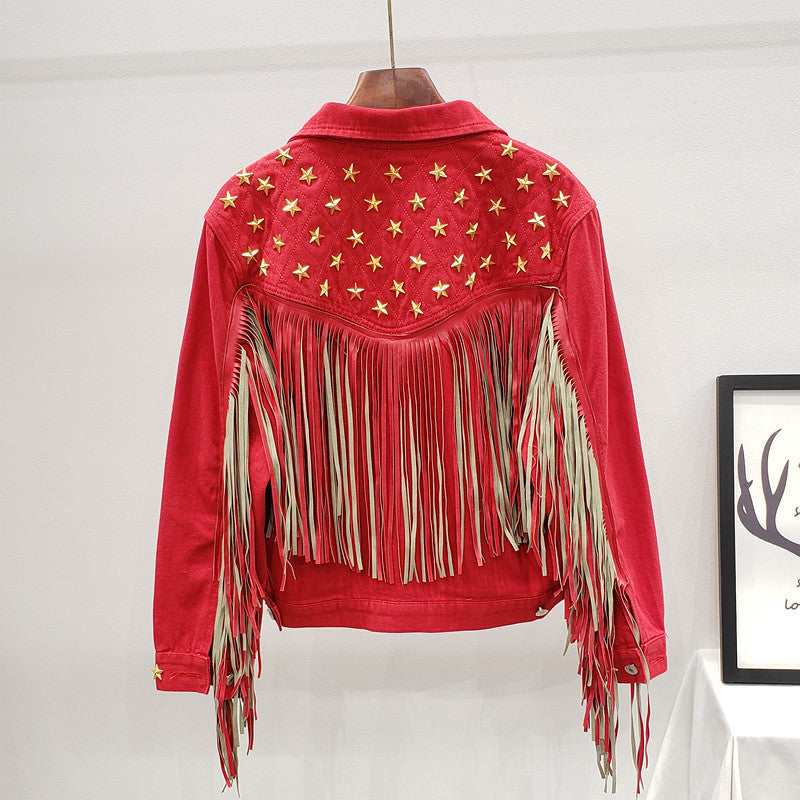 Giubbino stelle e frange