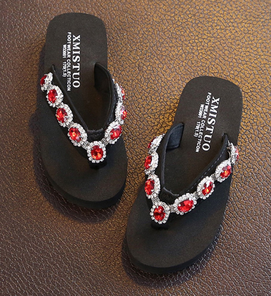 Infradito donna-bambina gioiello stone