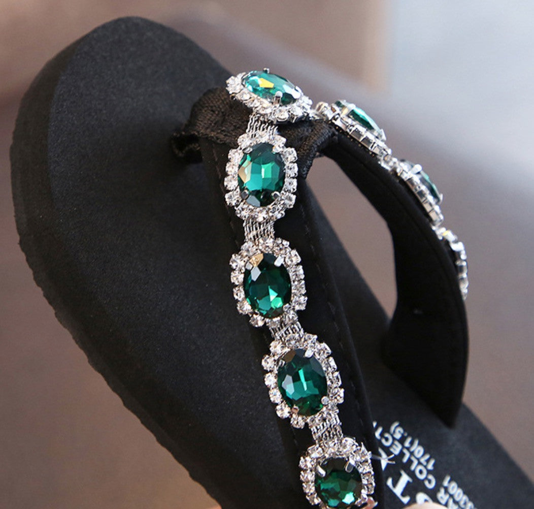 Infradito donna-bambina gioiello stone