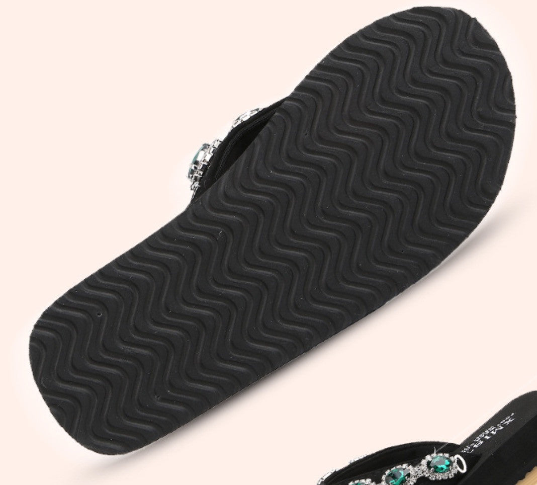 Infradito donna-bambina gioiello stone