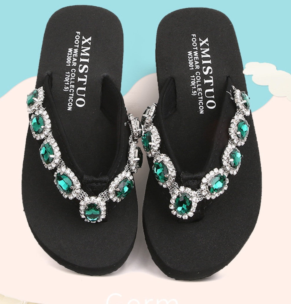 Infradito donna-bambina gioiello stone