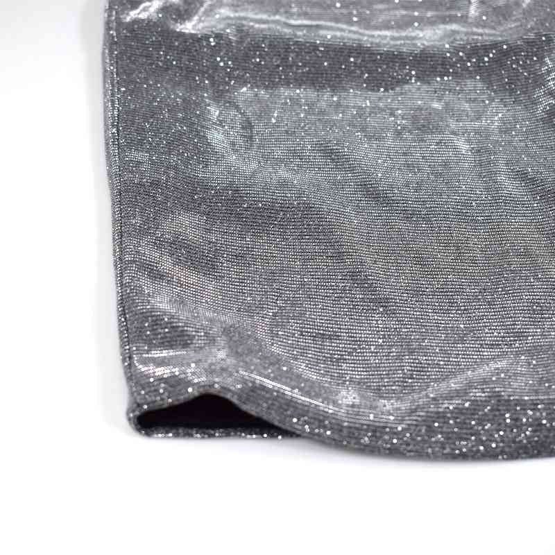 Tubino lurex spalline sottili