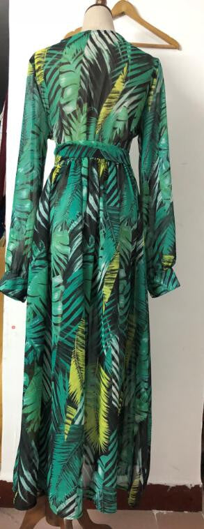 Maxidress foresta tropicale