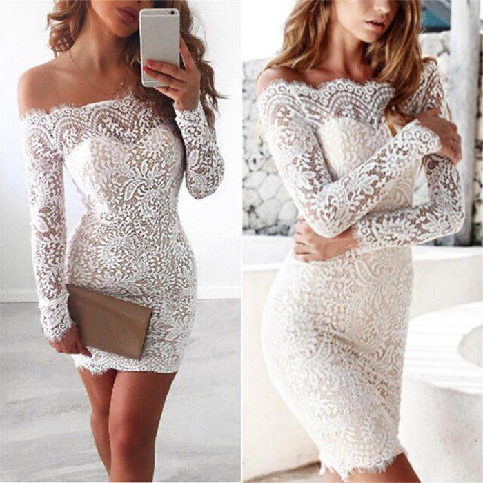 Minidress romantik lace