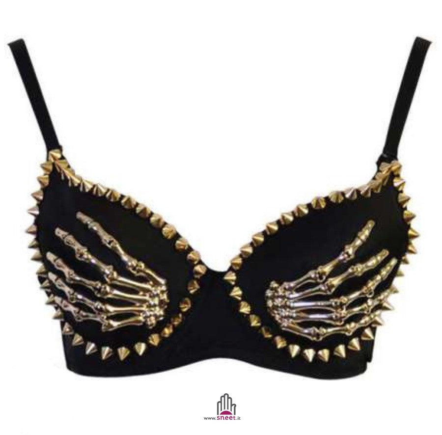 Reggiseno Hand Bone