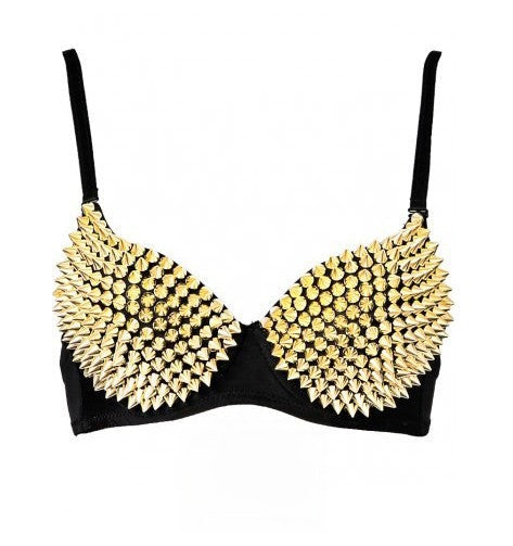Reggiseno Borchiato Oro — vista posteriore | Dream Shop