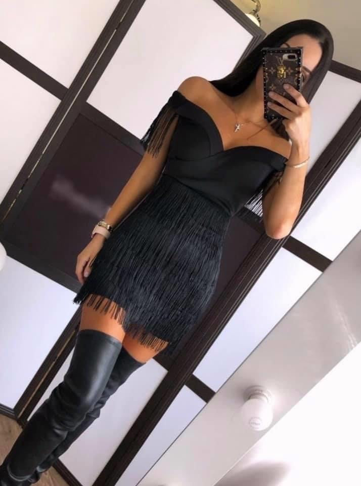 Abito frange Dhenalia