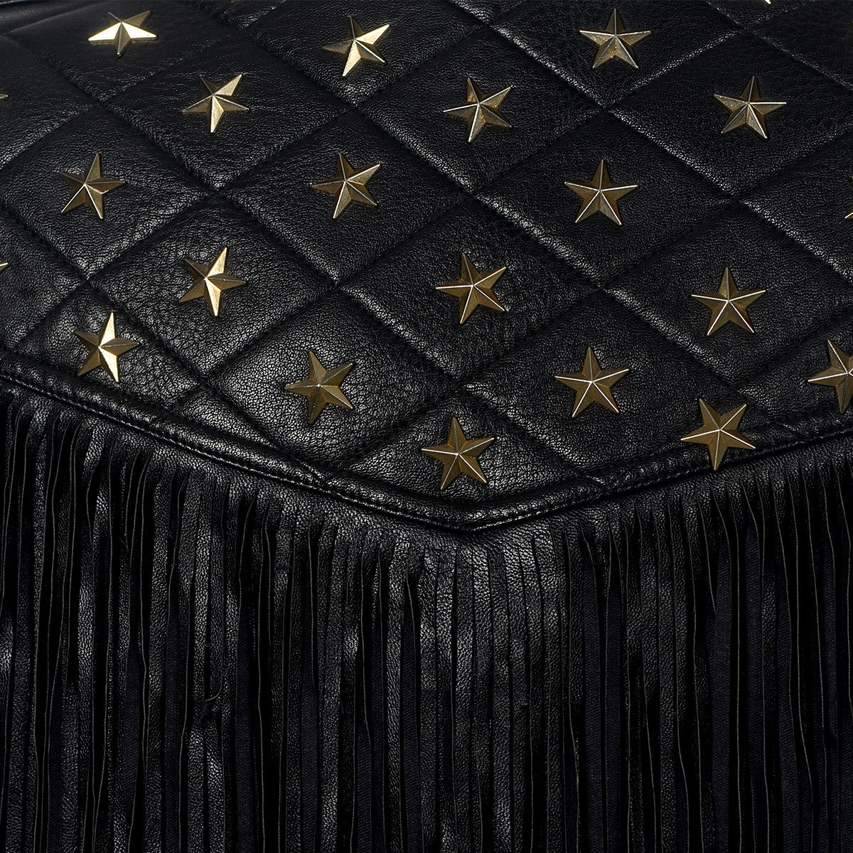 Giacca ecopelle frangestars