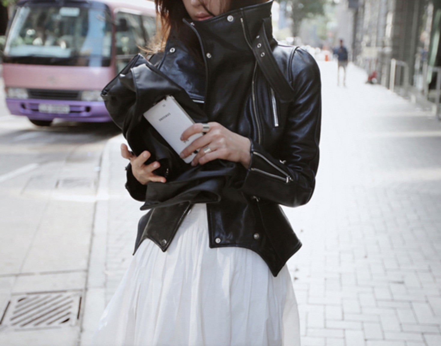 Giacca ecopelle Robyn