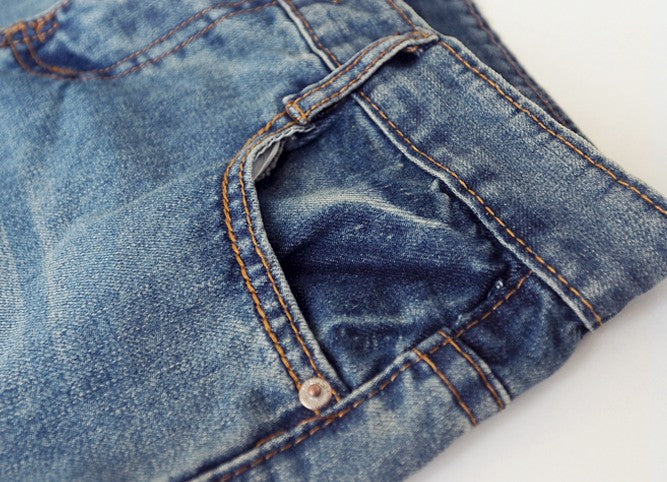 Vaqueros desgastados