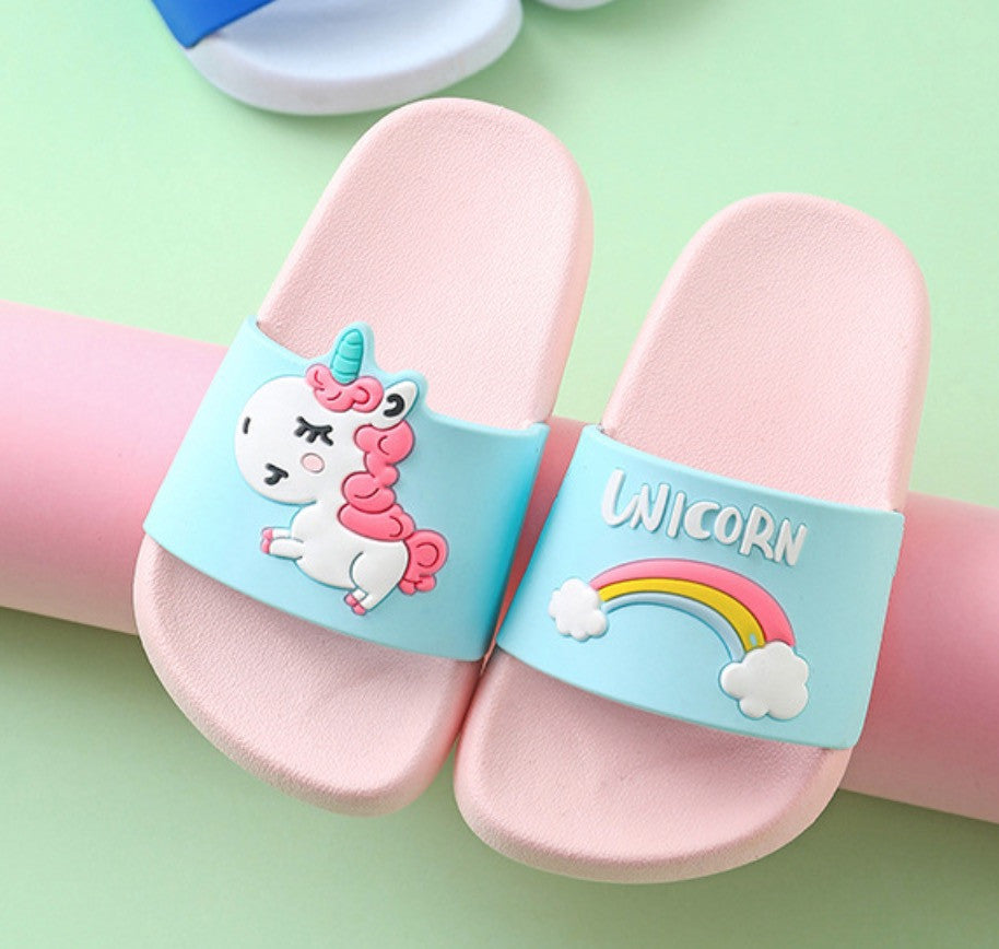 Ciabattine baby unicorn pvc