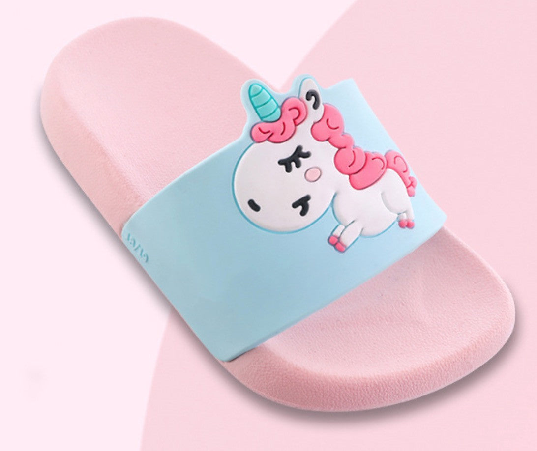 Ciabattine baby unicorn pvc