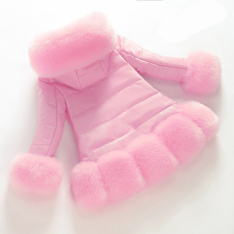 Giacca babypinky ecopelliccia