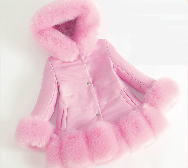 Giacca babypinky ecopelliccia