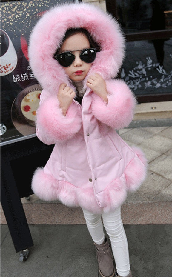 Giacca babypinky ecopelliccia