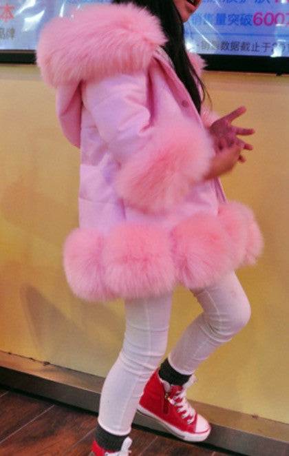 Giacca babypinky ecopelliccia