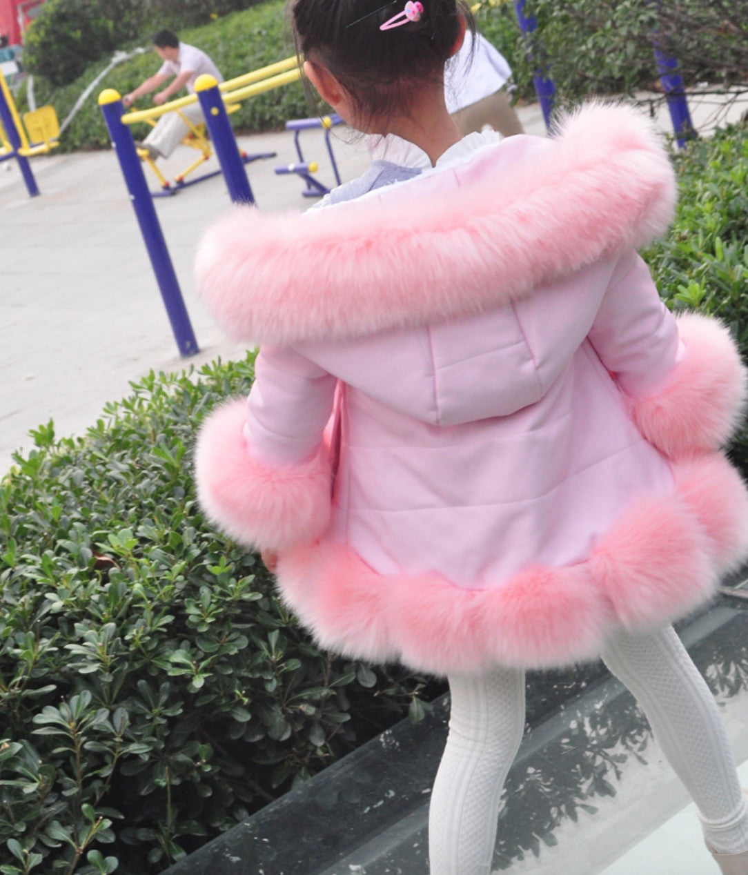 Giacca babypinky ecopelliccia