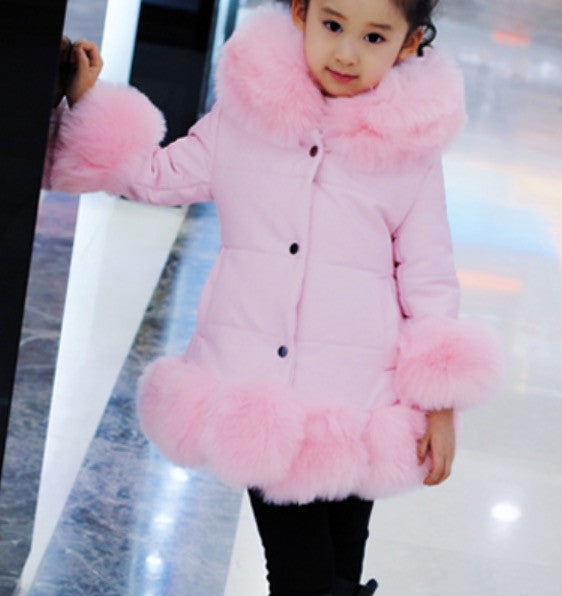 Giacca babypinky ecopelliccia