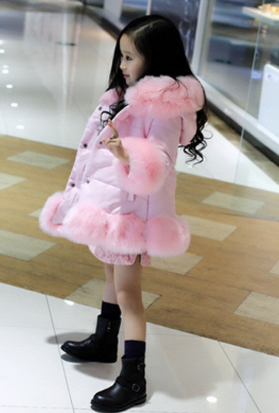 Giacca babypinky ecopelliccia