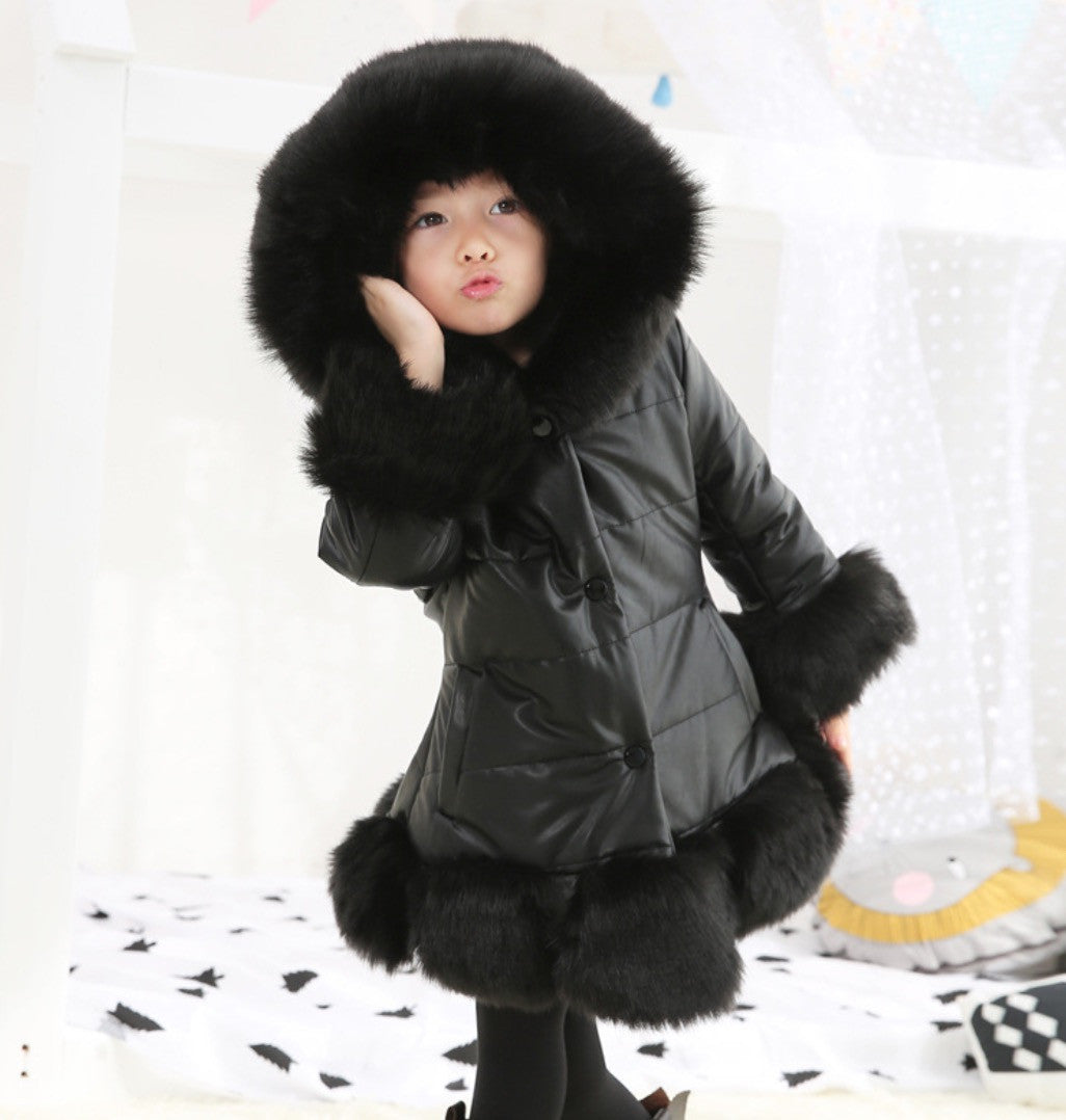 Giacca babypinky ecopelliccia