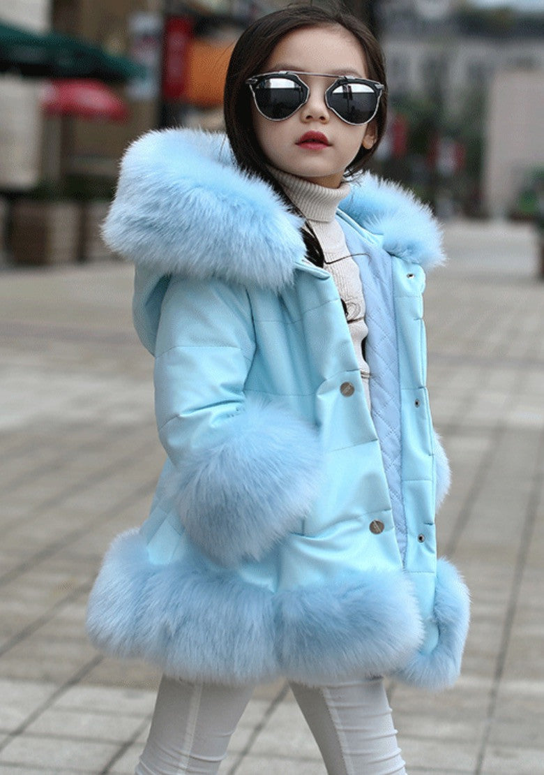 Giacca babypinky ecopelliccia