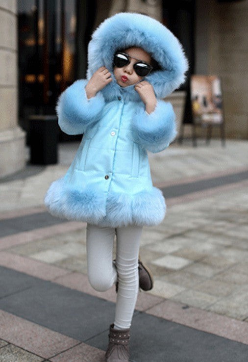 Giacca babypinky ecopelliccia