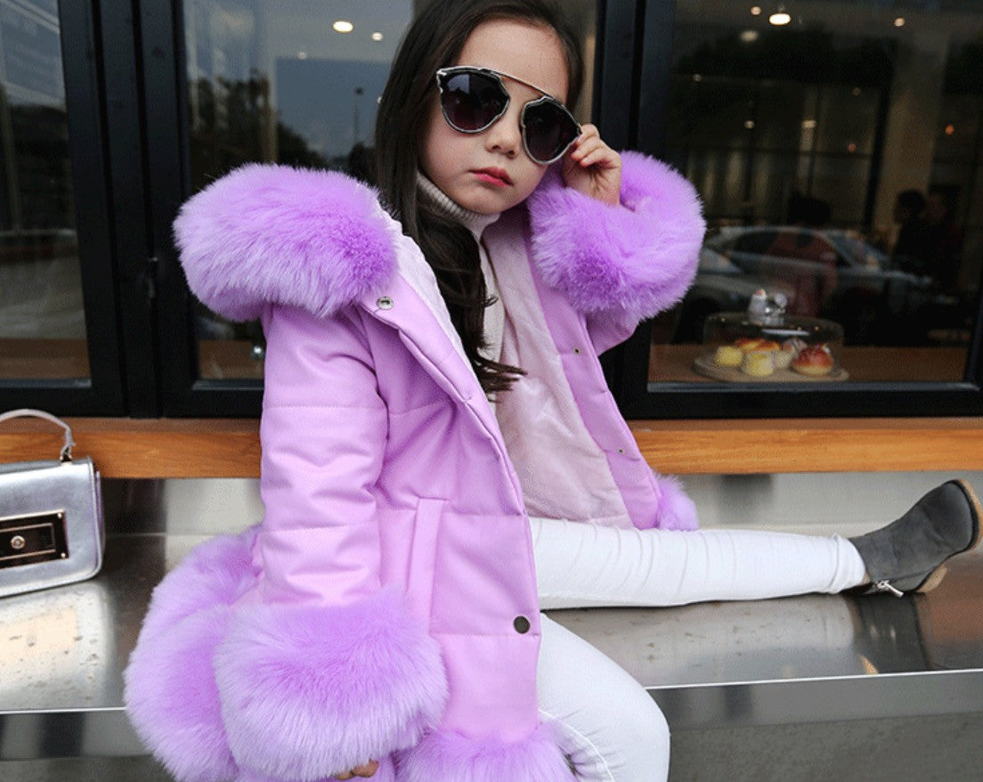 Giacca babypinky ecopelliccia