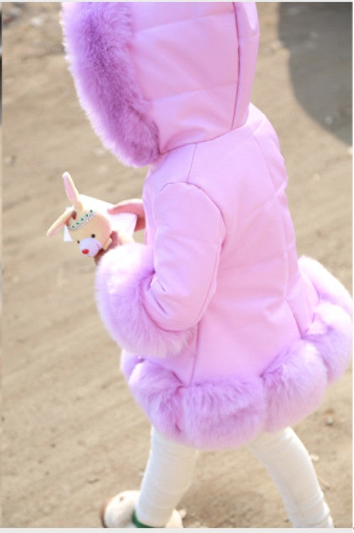 Giacca babypinky ecopelliccia