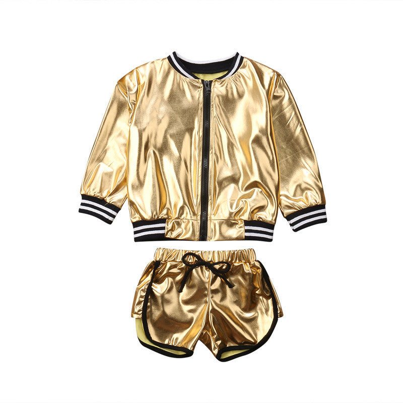 Completo sporty gold baby