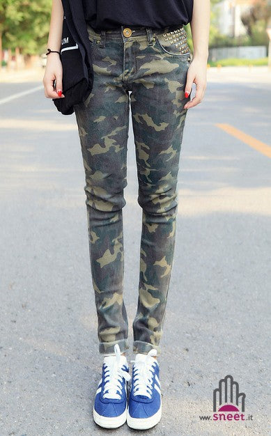 pantalones de camuflaje Fuji