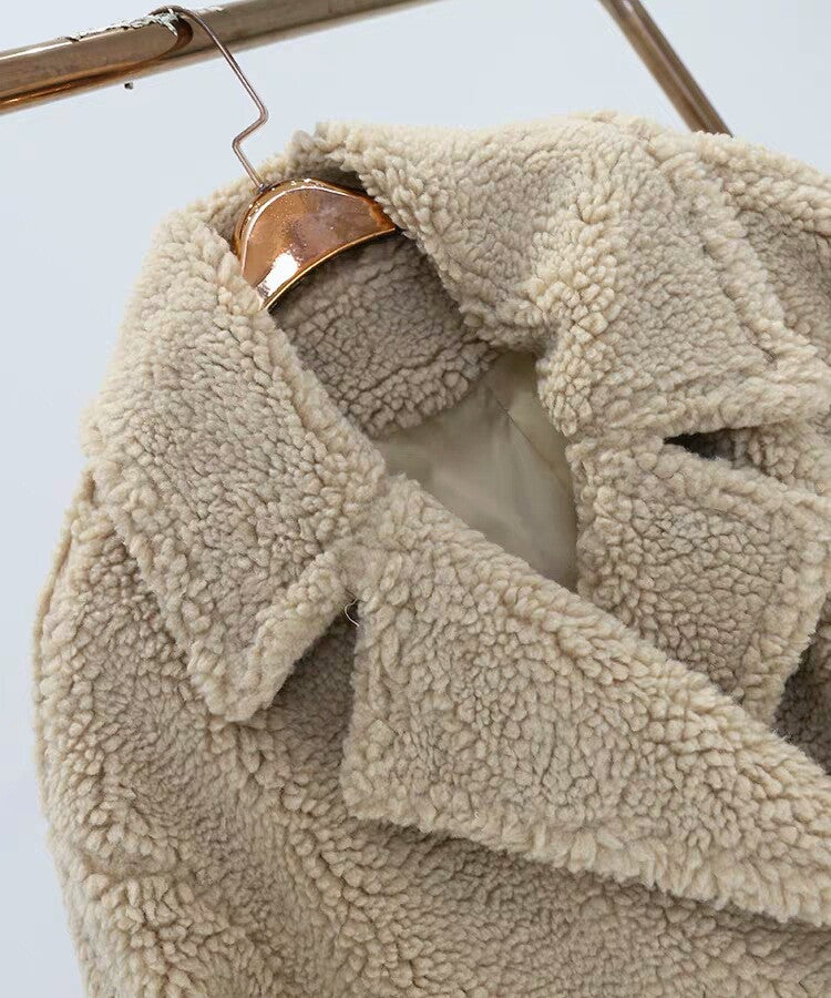 Maxi cappotto peluches