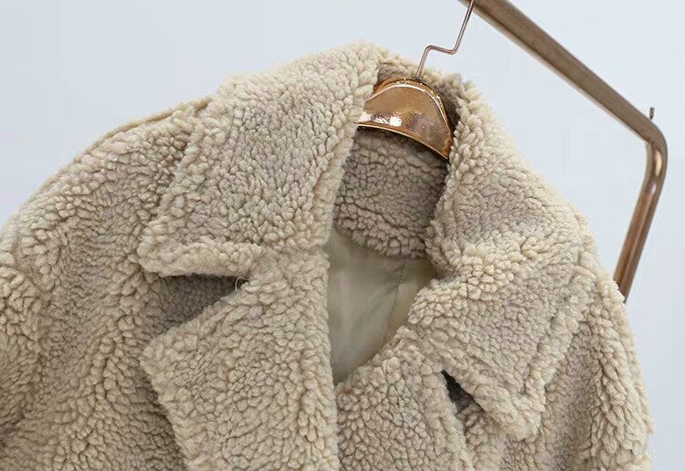 Maxi cappotto peluches
