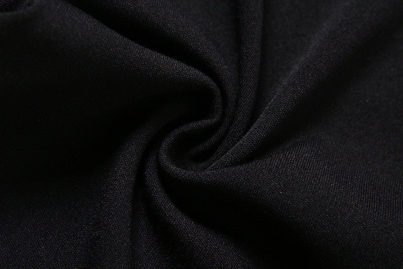 Maglia incrocio-strass