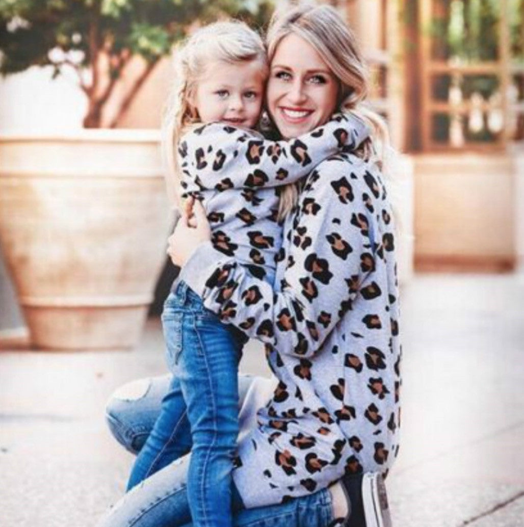 Felpa coordinata mamma figlio