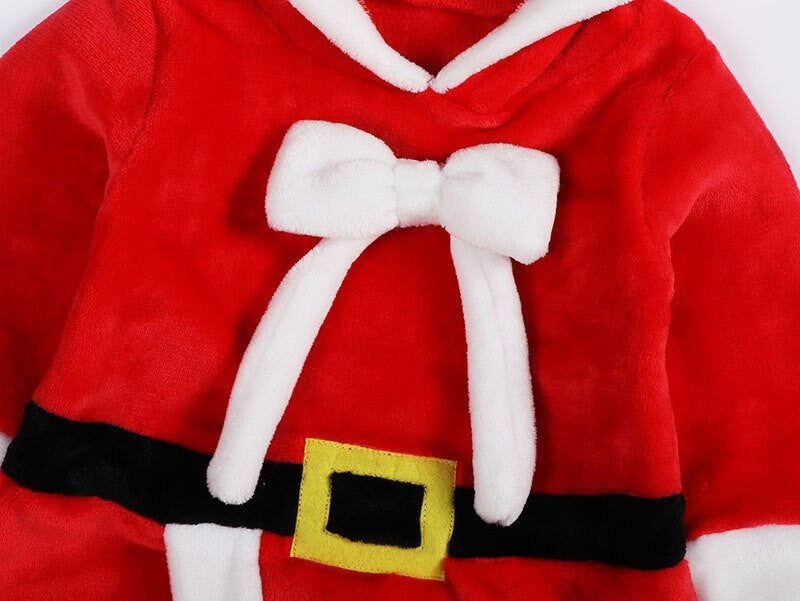 Vestaglietta baby babbo natale