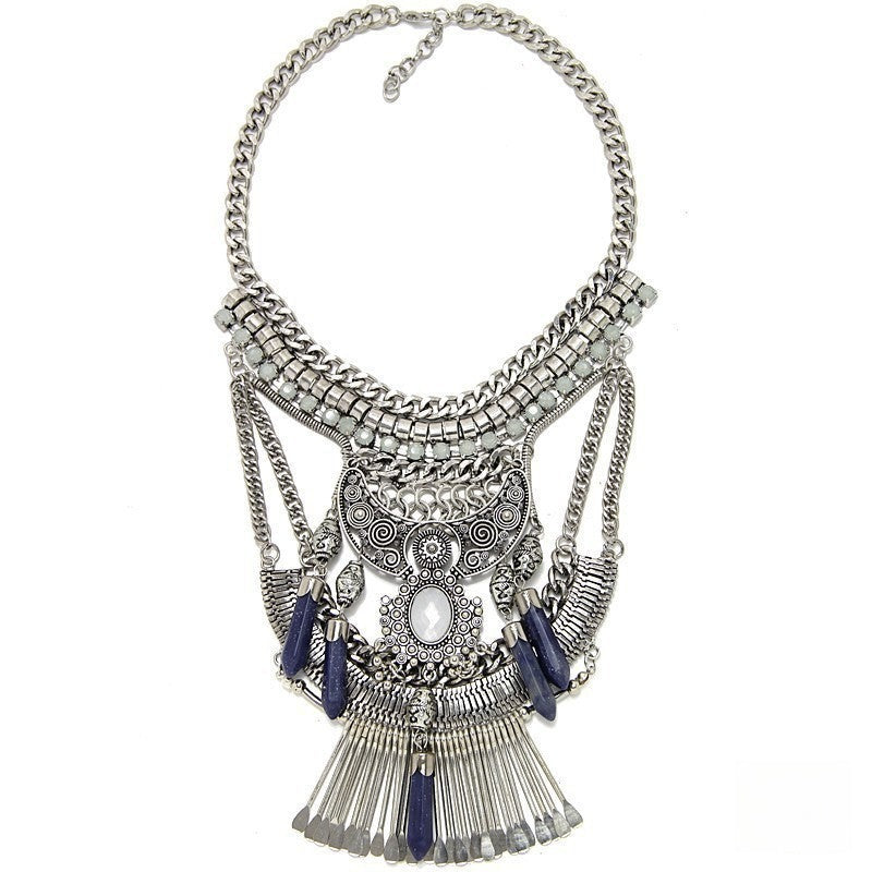 Collana Gipsy Sim - metallo lavorato stile etnico | Dream Shop