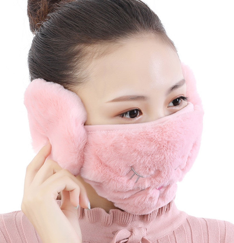 Mascherine pelose invernali meow