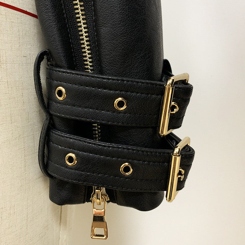 Chiodo in pelle Elsa